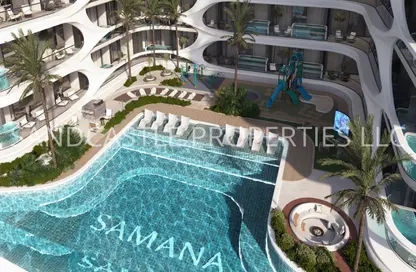 Apartment - Studio - 1 Bathroom for sale in Samana Boulevard Heights - Dubai Land - Dubai Apartment - Studio - 1 Bathroom for sale in Samana Boulevard Heights - Dubai Land - Dubai