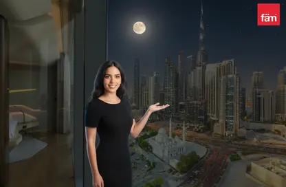 شقة - غرفة نوم - 1 حمام للايجار في برج أوبوس - الخليج التجاري - دبي