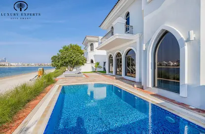 Villa - 5 Bedrooms - 5 Bathrooms for rent in Garden Homes Frond M - Garden Homes - Palm Jumeirah - Dubai