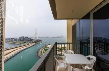 شقة - غرفة نوم - 2 حمامات للايجار في 5242 تاور 2 - 5242 - دبي مارينا - دبي