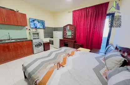 Apartment - Studio - 1 Bathroom for rent in Sheikh Jaber Al Sabah Street - Al Naimiya - Al Nuaimiya - Ajman