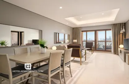Apartment - 4 Bedrooms - 3 Bathrooms for rent in Wyndham residences - The Palm - Palm Jumeirah - Dubai