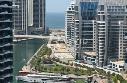 Apartment - 1 Bedroom - 1 Bathroom for sale in Zumurud Tower - Dubai Marina - Dubai