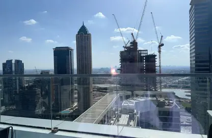 Office Space - Studio - 3 Bathrooms for rent in Park Lane Tower - Business Bay - Dubai