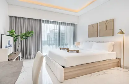 Apartment - Studio - 1 Bathroom for rent in Azizi Riviera 61 - Meydan One - Meydan - Dubai