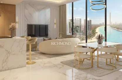 Apartment - Studio - 1 Bathroom for sale in Azizi Riviera Reve - Meydan One - Meydan - Dubai