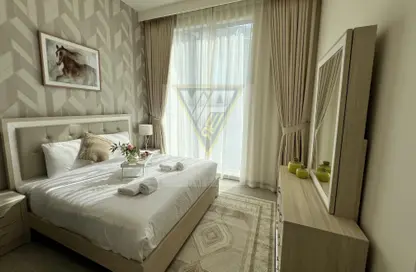 Room / Bedroom image for: Apartment - 1 Bedroom - 1 Bathroom for sale in Forte 2 - Forte - Downtown Dubai - Dubai, Image 1