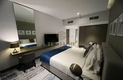 صورة لـ غرفة- غرفة النوم شقة - 1 حمام للبيع في بريفه باي داماك (بي) - داماك مايسون برايف - الخليج التجاري - دبي ، صورة رقم 1