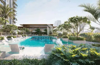 صورة لـ حوض سباحة شقة - 2 غرف نوم - 2 حمامات للبيع في ذا هايبري - مدينة الشيخ محمد بن راشد - دبي ، صورة رقم 1