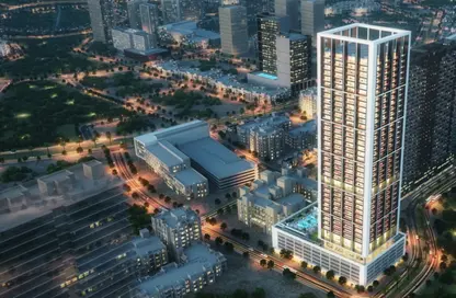 Apartment - 1 Bedroom - 2 Bathrooms for sale in Binghatti Apex - Jumeirah Village Circle - Dubai