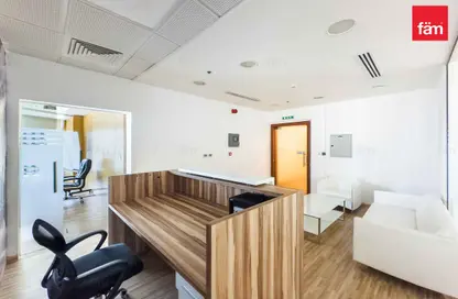 Office Space - Studio - 1 Bathroom for rent in The Prime Tower - Business Bay - Dubai
