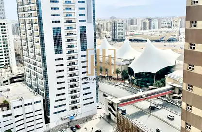 Apartment - Studio - 1 Bathroom for rent in Al Hafeet Tower 8 - Al Nahda - Sharjah