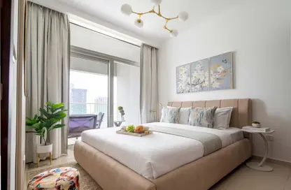 Apartment - Studio - 1 Bathroom for rent in Reva Residences - Business Bay - Dubai