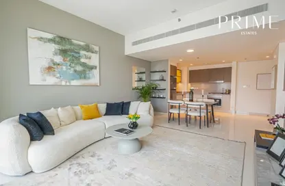 Apartment - 1 Bedroom - 1 Bathroom for rent in Grand Bleu Tower 2 - EMAAR Beachfront - Dubai Harbour - Dubai