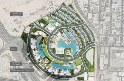 صورة لـ موقع على الخريطة شقة - 2 غرف نوم - 3 حمامات للبيع في 330 ريفرسايد كريسنت - شوبا هارتلاند الثانية - مدينة الشيخ محمد بن راشد - دبي ، صورة رقم 1