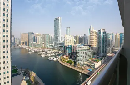 Apartment - 1 Bedroom - 2 Bathrooms for rent in Sparkle Tower 1 - Sparkle Towers - Dubai Marina - Dubai