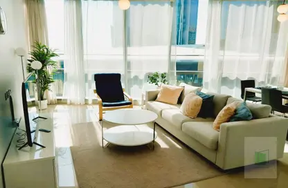 Apartment - 1 Bedroom - 1 Bathroom for rent in Etihad Tower 4 - Etihad Towers - Corniche Road - Abu Dhabi