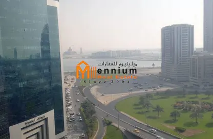 مركز أعمال - استوديو - 1 حمام للايجار في مركز اعمال الغانم - المجاز 3 - المجاز - الشارقة