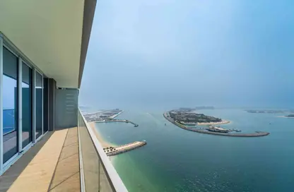 Apartment - 3 Bedrooms - 4 Bathrooms for rent in Beach Isle - EMAAR Beachfront - Dubai Harbour - Dubai