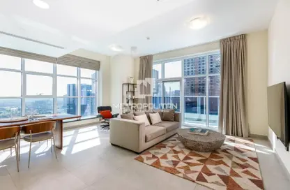 Apartment - 2 Bedrooms - 3 Bathrooms for rent in Marina Arcade Tower - Dubai Marina - Dubai