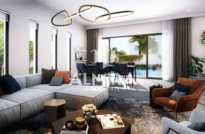 Living / Dining Room image for: Villa - 3 Bedrooms - 4 Bathrooms for sale in Noya Luma - Noya - Yas Island - Abu Dhabi, Image 1