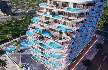 Apartment - 2 Bedrooms - 1 Bathroom for sale in Samana Portofino - Dubai Production City (IMPZ) - Dubai