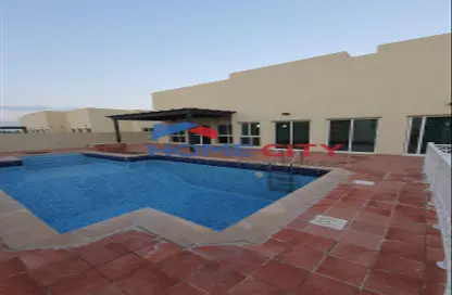 Pool image for: Villa - 3 Bedrooms - 6 Bathrooms for rent in Khalifa City - Abu Dhabi, Image 1