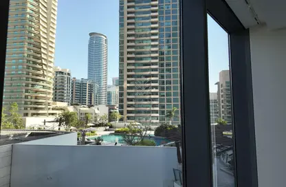 Apartment - 1 Bedroom - 1 Bathroom for rent in Silverene Tower B - Silverene - Dubai Marina - Dubai
