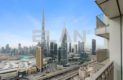 Apartment - 3 Bedrooms - 4 Bathrooms for rent in Downtown Views II Tower 1 - Downtown Views II - Downtown Dubai - Dubai