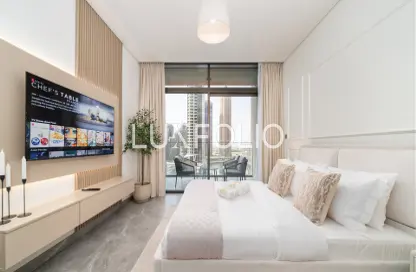 Apartment - Studio - 1 Bathroom for rent in Peninsula One - Peninsula - Business Bay - Dubai