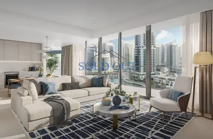 Apartment - 4 Bedrooms - 3 Bathrooms for sale in Marina Shores - Dubai Marina - Dubai