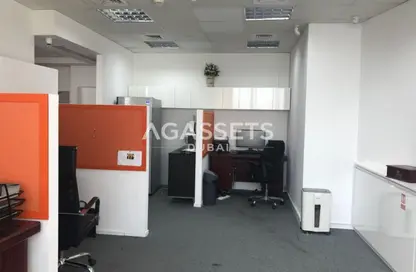 Office Space - Studio - 1 Bathroom for rent in Almas Tower - Lake Almas East - Jumeirah Lake Towers - Dubai