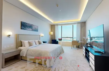Apartment - Studio - 1 Bathroom for rent in The Palm Tower - Palm Jumeirah - Dubai