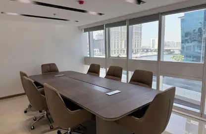Business Centre - Studio - 2 Bathrooms for rent in The Court Tower - Business Bay - Dubai