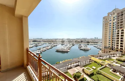 شقة - 2 غرف نوم - 3 حمامات للايجار في مساكن المارينا 1 - مساكن المارينا - نخلة جميرا - دبي