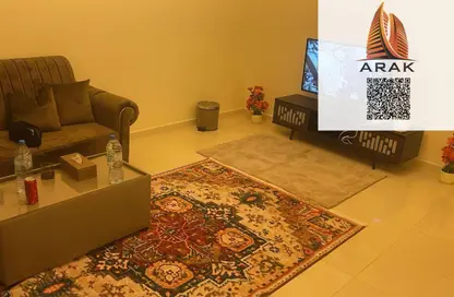 Apartment - 1 Bedroom - 2 Bathrooms for rent in Orient Tower 2 - Orient Towers - Al Bustan - Ajman