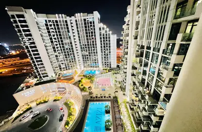Apartment - Studio - 1 Bathroom for rent in Farhad Azizi Residence - Al Jaddaf - Dubai