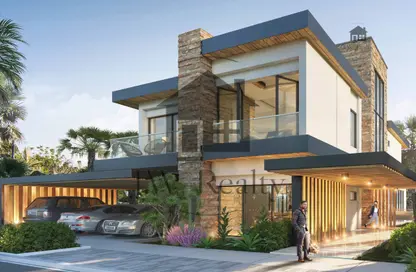 Villa - 6 Bedrooms - 7 Bathrooms for sale in Costa Brava 2 - Costa Brava at DAMAC Lagoons - Damac Lagoons - Dubai