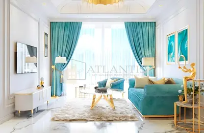 Living Room image for: Hotel  and  Hotel Apartment - Studio - 4 Bathrooms for sale in Al Manara Tower - JVC - Jumeirah Village Circle - Dubai, Image 1