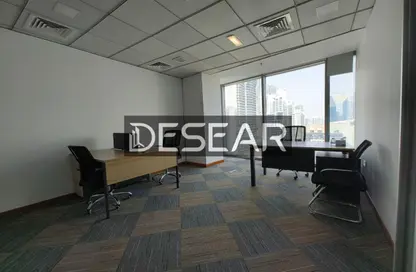Office Space - Studio - 2 Bathrooms for rent in The Binary Tower - Business Bay - Dubai