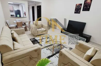 شقة - غرفة نوم - 2 حمامات للايجار في 1 عجمان ون تاور - عجمان واحد - عجمان وسط المدينة - عجمان