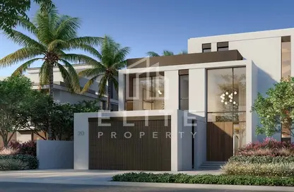 Outdoor House image for: Villa - 5 Bedrooms - 5 Bathrooms for sale in Frond N - Signature Villas - Palm Jebel Ali - Dubai, Image 1