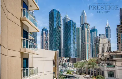 Outdoor Building image for: Apartment - 2 Bedrooms - 2 Bathrooms for rent in Al Habtoor Tower - Dubai Marina - Dubai, Image 1