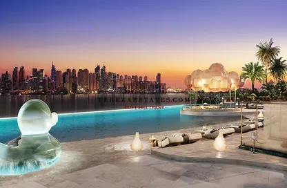 Water View image for: Apartment - 3 Bedrooms - 4 Bathrooms for sale in SLS Residences the Palm - Palm Jumeirah - Dubai, Image 1