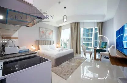 Apartment - Studio - 1 Bathroom for rent in The Court Tower - Business Bay - Dubai