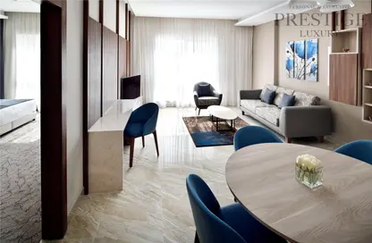 شقة - غرفة نوم - 2 حمامات للايجار في شقق موفنبيك الفندقية داون تاون - دبي وسط المدينة - دبي
