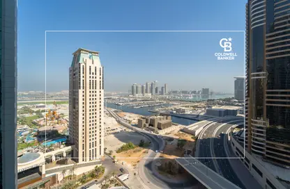 شقة - غرفة نوم - 2 حمامات للايجار في برج بوتانيكا - دبي مارينا - دبي