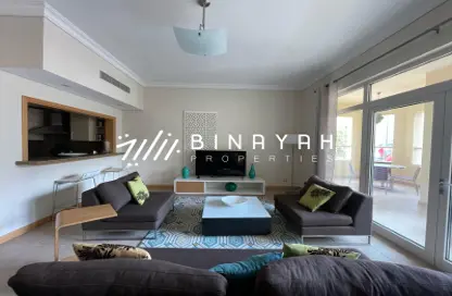 Apartment - 2 Bedrooms - 2 Bathrooms for rent in Al Das - Shoreline Apartments - Palm Jumeirah - Dubai