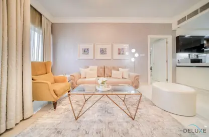Apartment - 1 Bedroom - 1 Bathroom for rent in The Signature - Burj Khalifa Area - Downtown Dubai - Dubai
