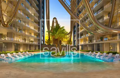 شقة - 2 غرف نوم - 3 حمامات للبيع في سكاي هيلز ريزيدنسز 2 - سكاي هيلز ريسيدنزيس - حديقة دبي العلميه - دبي